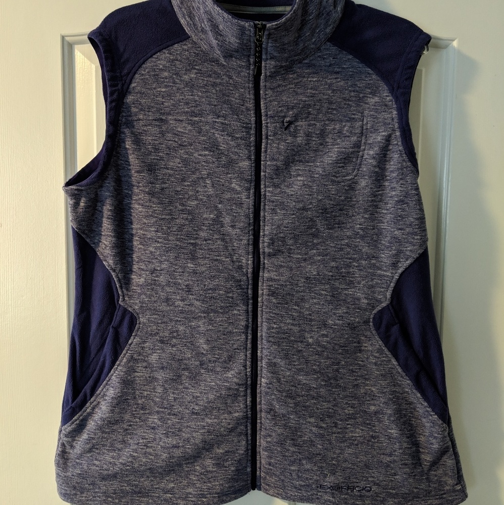Exofficio Purple Fleece Vest